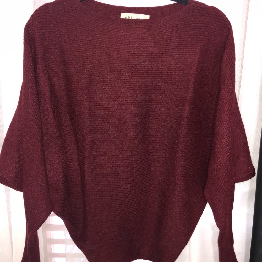 Red sweater